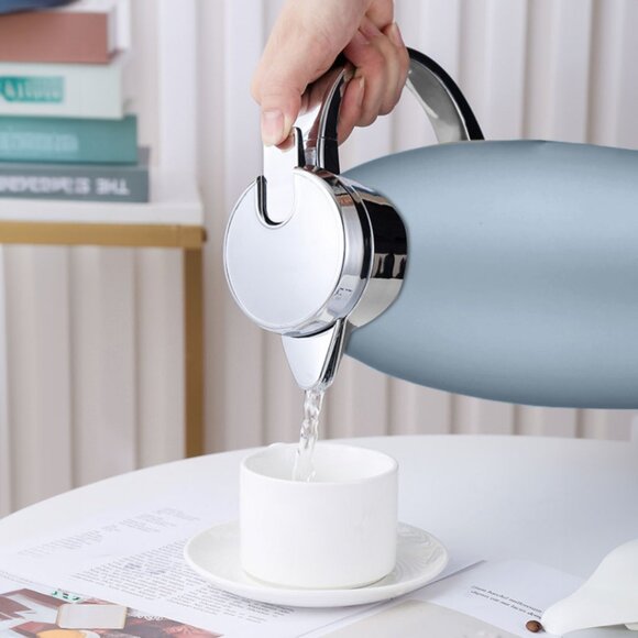 SOGA 2.3L Blue Stainless Steel Insulated Vacuum Flask – Hot & Cold Drink Bottle - Picture 5 of 8